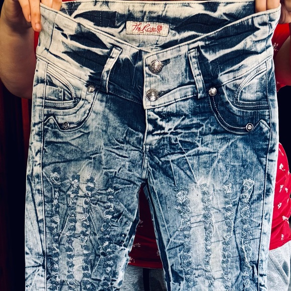 Bleached Faded Jeans - Picture 6 of 6